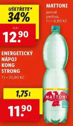 Lidl MATTONI, 1,75 l nabídka