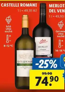 Lidl CASTELLI ROMANI, 1,5 l nabídka