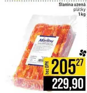 Jip Morliny Slanina uzená plátky 1kg nabídka