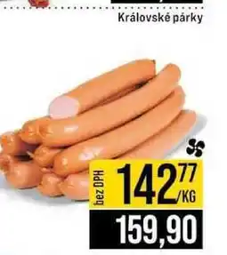 Jip Královské párky 1kg nabídka