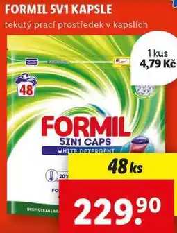 Lidl FORMIL 5V1 KAPSLE, 48 ks nabídka