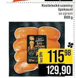 Jip Kostelecké uzeniny špekouni se sýrem 600 g nabídka