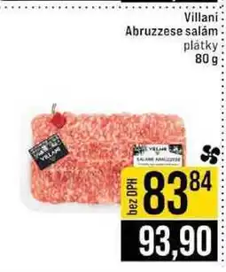 Jip Villani Abruzzese salám plátky 80 g nabídka