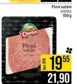 Jip Pivní salám plátky 100 g nabídka