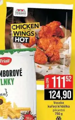 Jip Vossko kuřecí křidélka pikantni 750 g nabídka