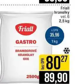 Jip Friall hranolky vel. 6 2,5 kg nabídka