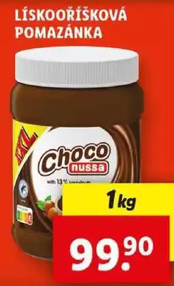Lidl LÍSKOOŘÍŠKOVÁ POMAZÁNKA, 1 kg nabídka