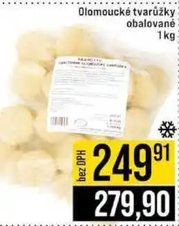 Jip Olomoucké tvarůžky obalované 1kg nabídka