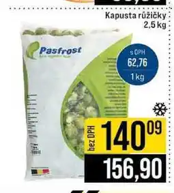 Jip Kapusta růžičky 2,5 kg nabídka