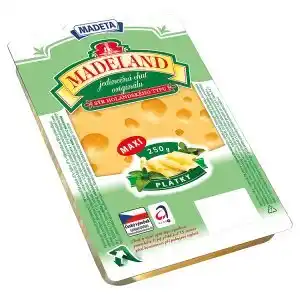 Lidl Madeta Madeland MAXI plátky 250g, vybrané druhy nabídka