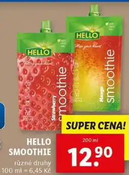 Lidl HELLO SMOOTHIE, 200 ml nabídka