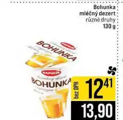 Jip Bohunka mléčný dezert různé druhy 130 g nabídka