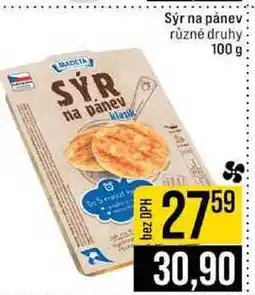 Jip Sýr na pánev různé druhy 100 g nabídka