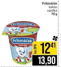 Jip Pribináček kakao vanilka 70g nabídka