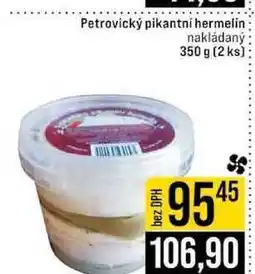 Jip Petrovický pikantni hermelin nakládaný 350 g (2 ks) nabídka