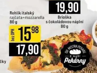Jip Brioška s čokoládovou náplní 80 g nabídka