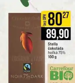 Jip Stella čokoláda hořká 75% 100 g nabídka