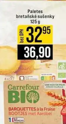 Jip Paletes bretaňské sušenky 125 g nabídka