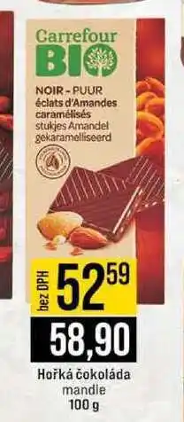 Jip Hořká čokoláda mandle 100 g nabídka