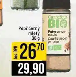 Jip Pepř černý mletý 38 g nabídka