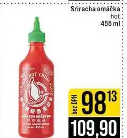 Jip Sriracha omáčka hot 455 ml nabídka