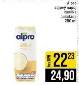 Jip Alpro sójový nápoj vanilka čokoláda 250 ml nabídka