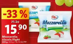 Lidl Mozzarella classic/light, 220 g nabídka