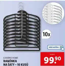 Lidl RAMÍNKA NA ŠATY - 10 KUSŮ nabídka