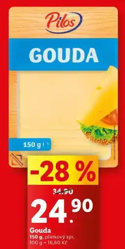 Lidl Gouda, 150 g nabídka