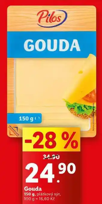 Lidl Gouda, 150 g nabídka