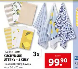 Lidl KUCHYŇSKÉ UTĚRKY - 3 KUSY nabídka
