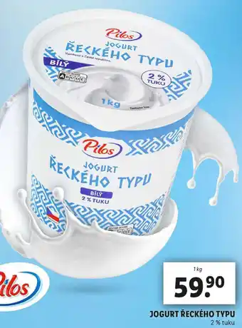Lidl JOGURT ŘECKÉHO TYPU, 1 kg nabídka