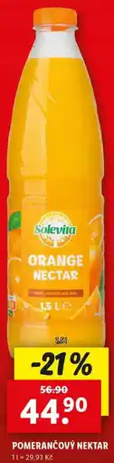 Lidl POMERANČOVÝ NEKTAR, 1,5 l nabídka
