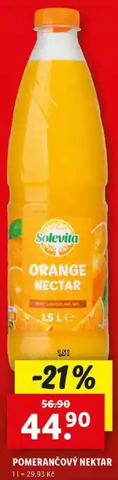 Lidl POMERANČOVÝ NEKTAR, 1,5 l nabídka