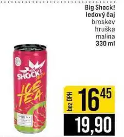 Jip Big Shock! ledový čaj broskev hruška malina 330 ml nabídka