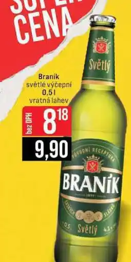 Jip Branik světlé výčepní 0.5l nabídka