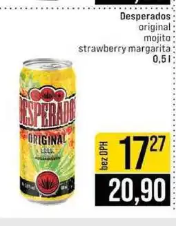 Jip Desperados original mojito strawberry margarita 0,5l nabídka