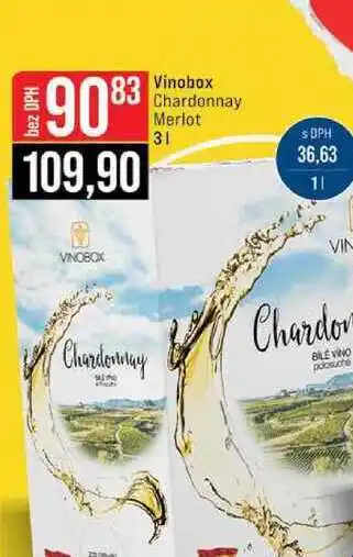 Jip Vinobox Chardonnay Merlot 3l nabídka