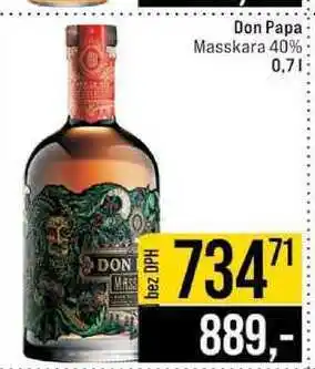 Jip Don Papa Masskara 40% 0,7l nabídka