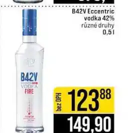 Jip B42V Eccentric vodka 42% různé druhy 0,5l nabídka