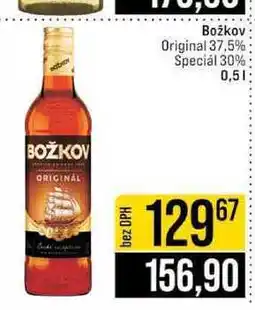 Jip Božkov Original 37,5% Speciál 30% 0,5l nabídka