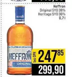 Jip Heffron Original 5YO 38% Heritage 5YO 38% 0,7l nabídka