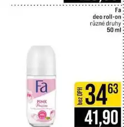 Jip Fa deo roll-on různé druhy 50 ml nabídka