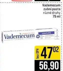 Jip Vademecum zubní pasta různé druhy 75 ml nabídka