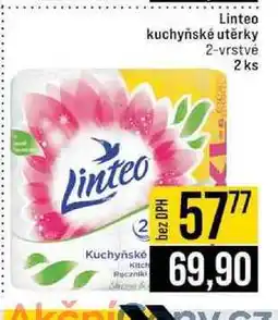 Jip Linteo kuchyňské utěrky 2-vrstvé 2 ks nabídka