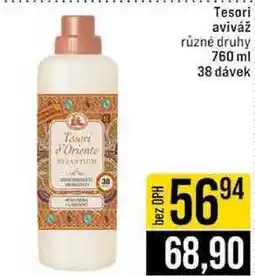 Jip Tesori aviváž různé druhy 760 ml 38 dávek nabídka