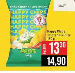 Jip Happy Chips smetana+cibule 150 g nabídka