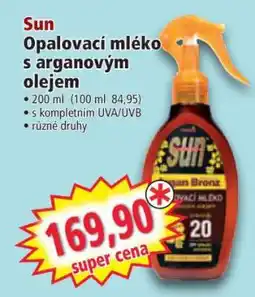 Norma Sun Opalovací mléko s arganovým olejem nabídka
