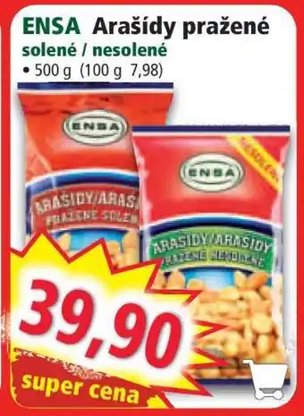 Norma ENSA Arašídy pražené nabídka