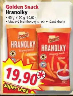 Norma Golden Snack Hranolky nabídka